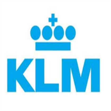 KLM logo Roblox decal