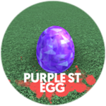 Purple Sparkle Time Egg