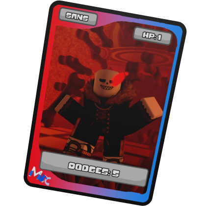 Underfell Sans Trading Card thumbnail
