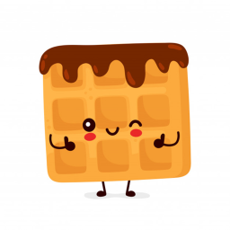 Waffle stars