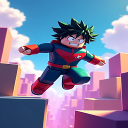 parkour obby academia #UGC