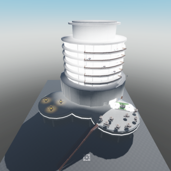 Hilton Hotel (Round)(with cobalt)