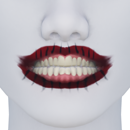 Scary Joker Grimace Teeth