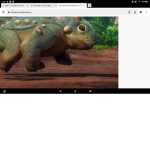 Bunny the dinosaur