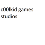 c00lkid games studios