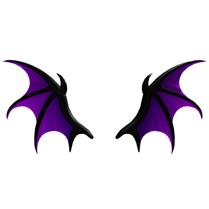 Purple Demon Wings