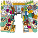 Blue Cotton Clothing