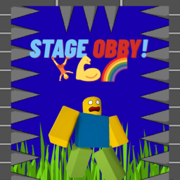 [NEW] Stage Obby! 🤸💪🌈