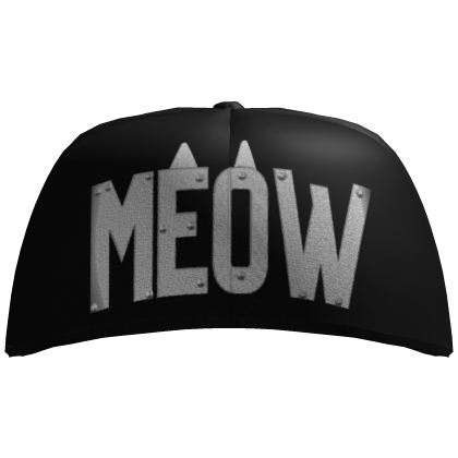 Grunge Meow Cap