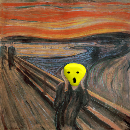 Scream Painting Roblox decal