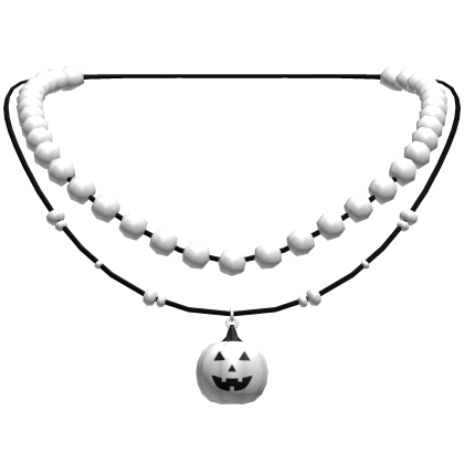 Y2K Halloween Pumpkin Necklace 🎃