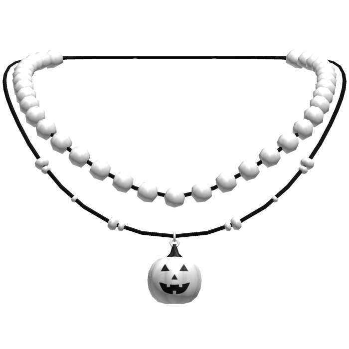 Y2K Halloween Pumpkin Necklace 🎃