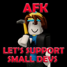AFK until someone donates to small developers icon