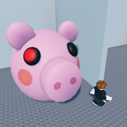 Escape Running Piggy Head