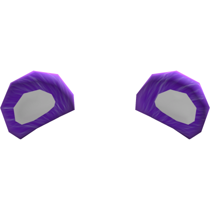Purple Kawaii Teddy Bear Ears Roblox item