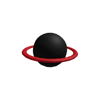 Red Ringed Planet