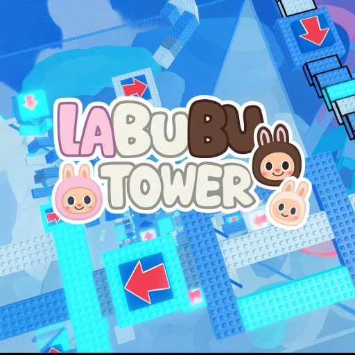 Labubu Double Jump Tower 💙 official Roblox game thumbnail