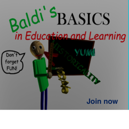 Baldi basics Obby