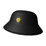 Vintage Black Bucket Hat