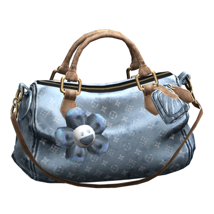 2000s Vintage Luxury Designer Purse (Blue) Roblox item