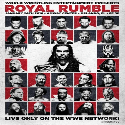 2016 Royal Rumble Poster