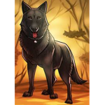 *Black dogs*
