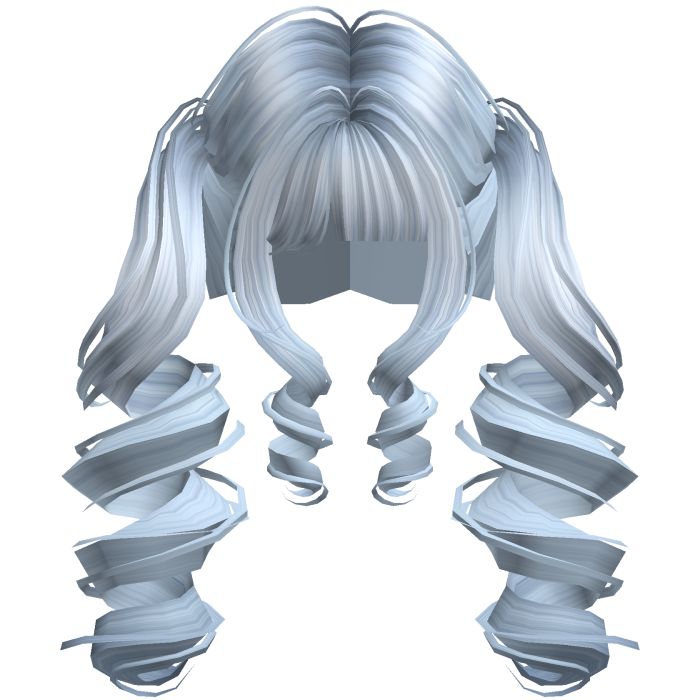Light Blue Dolly Spiral Twin Tails 🎀
