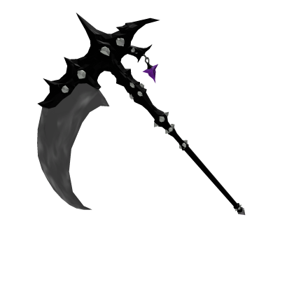 Black Reaper Scythe y2k Roblox item