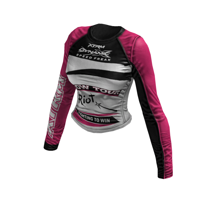 Graffiti Hashiriya Streetracer Top (Hot Pink)