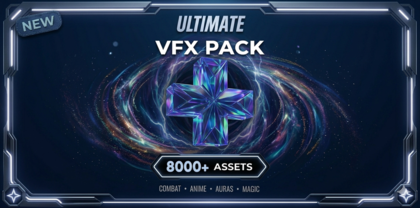 [8000+] Anime VFX Pack | Auras | Beams | Combat preview 1