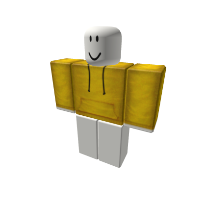 Roblox yellow hoodie store