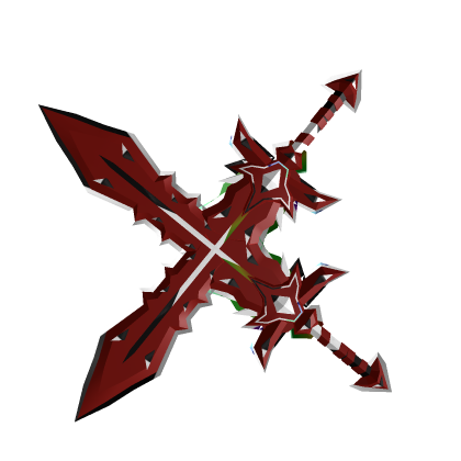 Two red swords