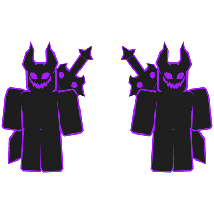 Purple Cartoony Demons (Front) thumbnail