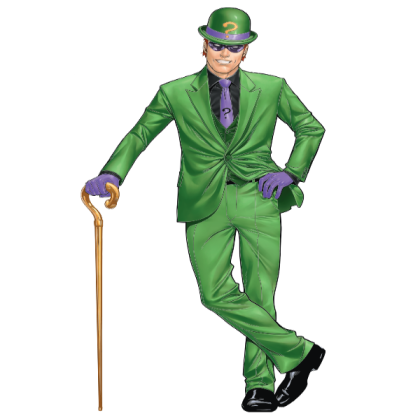 Riddler Cartoon Roblox decal