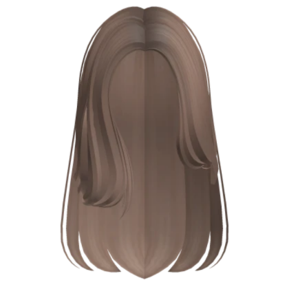 sleek milk tea hair Roblox decal