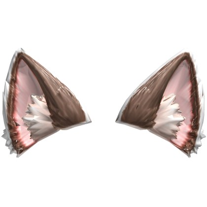 Brown Furry Animal Ears Roblox item
