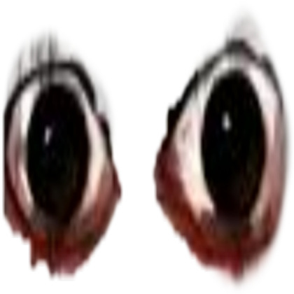 Scary eyes face funny for prank Roblox decal
