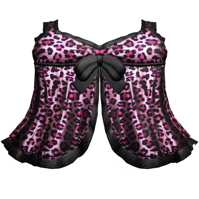 cute gothic babydoll leopard pink dress 3.0 
