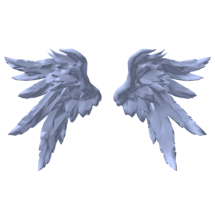 Small Sky Blue Angel Wings