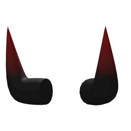 [EMISSIVE] Big Glowing Horns - Red
