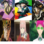 Anime Fan group. キャラクター！