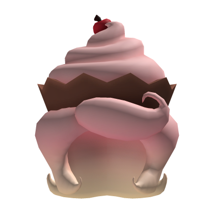 Cupcake Cute Low Poly Style Hair [ Pink ] Roblox item