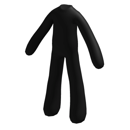 Roblox Item Black Full-Body Suit