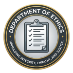 -[DOE]- Department Of Ethics