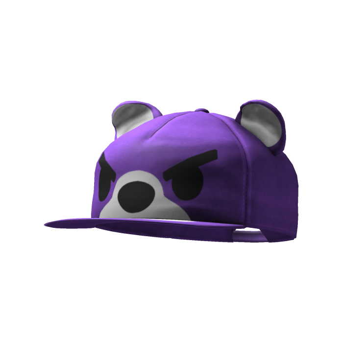Bear cap purple
