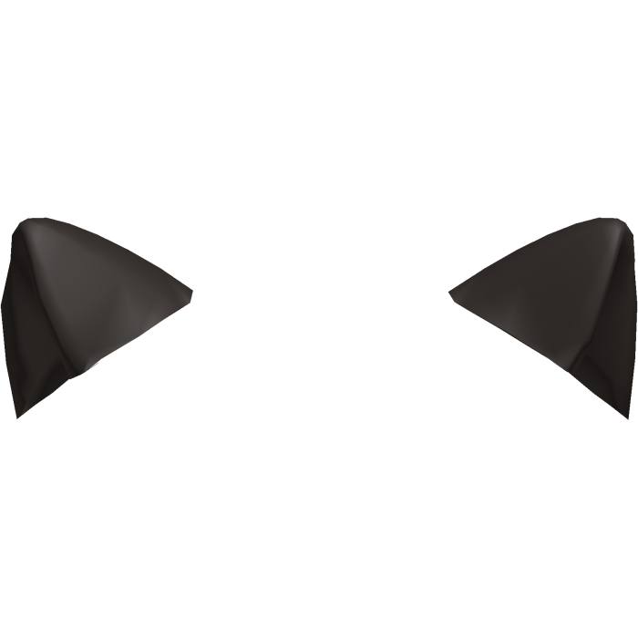[addon for emissive glowing] cat ears dark brown