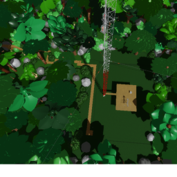 Radio Tower showcase (Jungle)