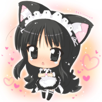 Maid chibi Roblox decal