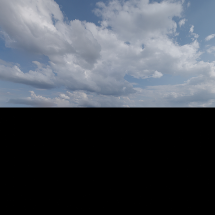 Cloudy Sky No Background