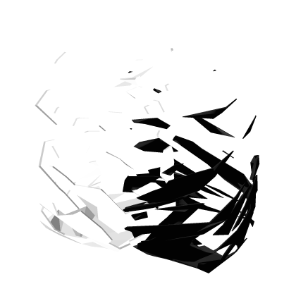 (1.0) Black and White Aura - Legs thumbnail